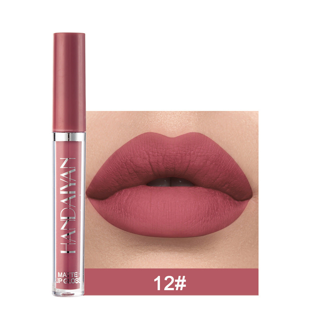 Maison Éloire Velvet Matte Liquid Lip Color – textuur close-up