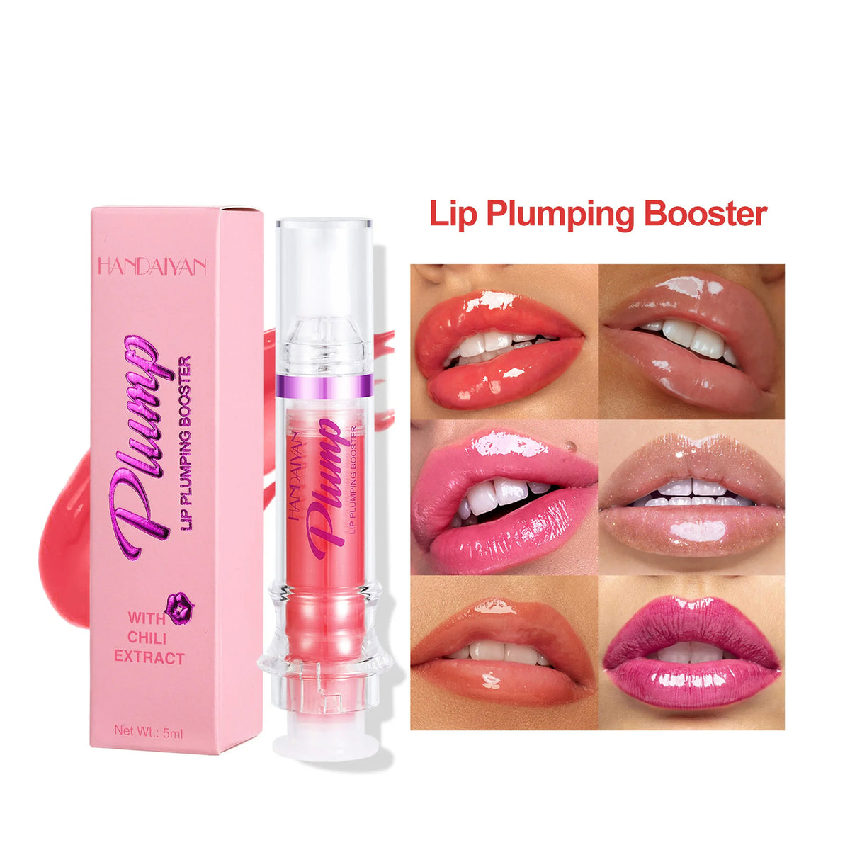 Maison Éloire Luminous Shine Lip Gloss – applicator close-up