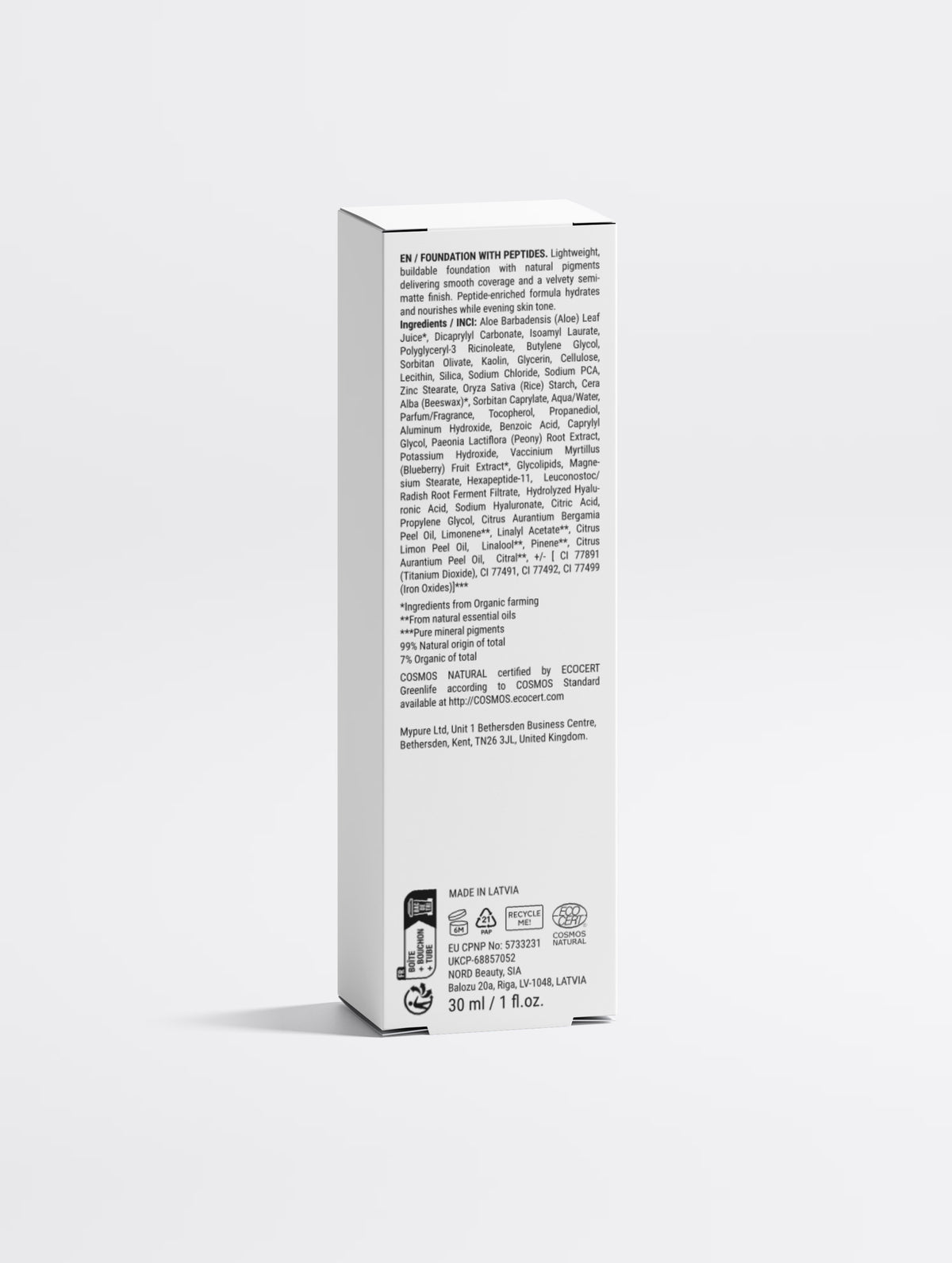 Peptide Perfecting Foundation – 20 Medium Neutral